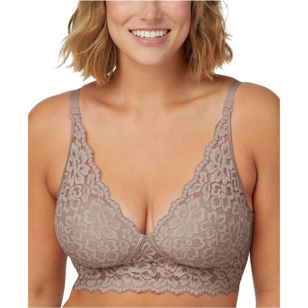 NWPT Maidenform 38D Casual Comfort Convertible Lace Bralette DM1188 113013